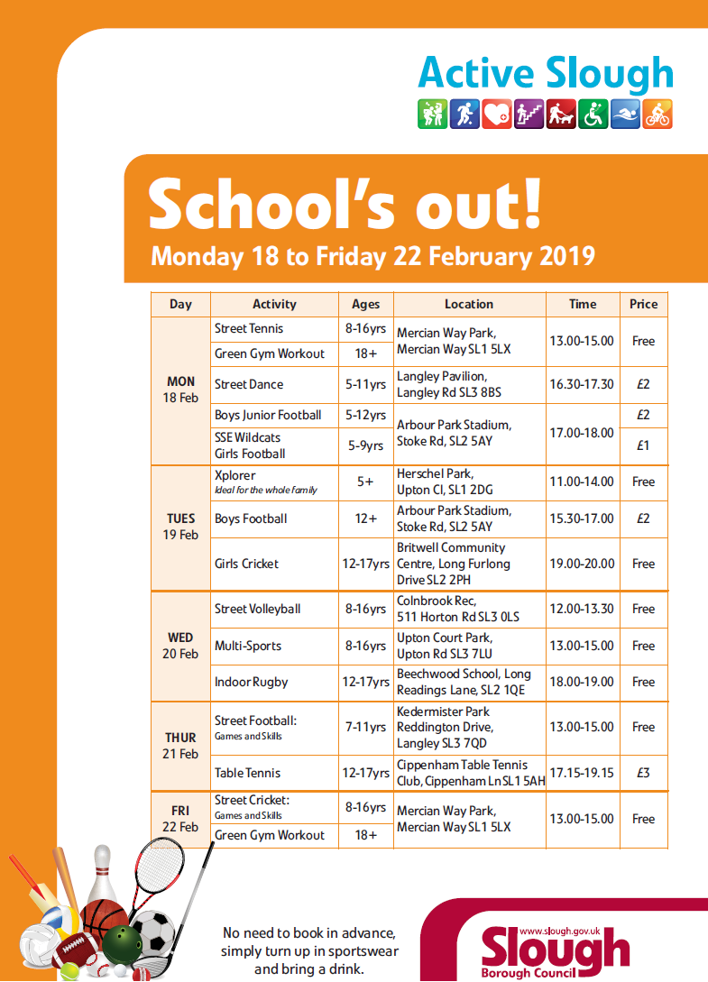 Active Slough Schools Out