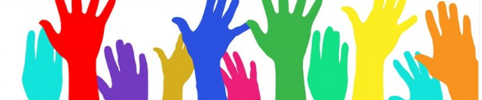 hands raised